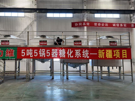 碑林精酿啤酒设备厂—5吨精酿啤酒设备—新疆项目